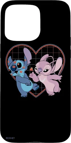 Vista 31 de Disney Lilo and Stitch Angel Heart Kisses - Carcasa para iPhone 17