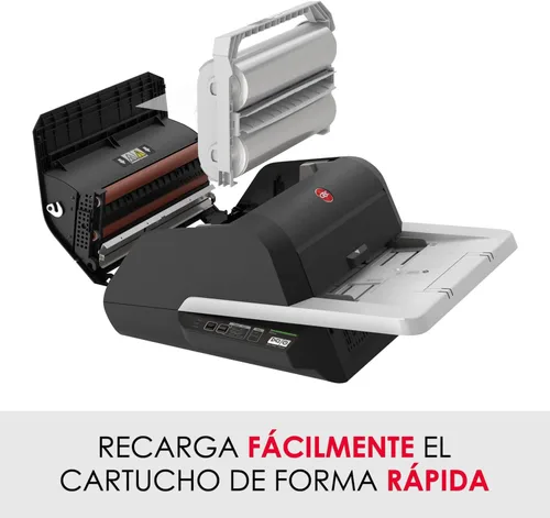 Vista 2 de GBC Foton 30 Laminador automático sin bolsa, 9.6 x 22.7 x 18.8 pulgadas, cartucho de película de arranque incluido (FOTON30120NA)