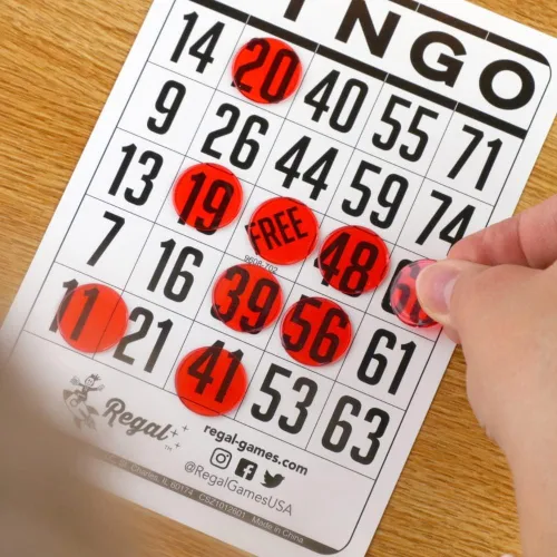 Vista 9 de Regal Bingo - Hojas de bingo clásicas de solo 6 x 4 pulgadas, hojas de bingo blancas reutilizables para noches de juegos familiares, fiestas
