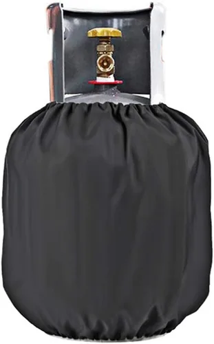 Vista 8 de Tiiyee Cubierta para tanque de propano, cubierta de cilindro de gas para parrilla de 20 libras, bolsa protectora para exteriores, resistente al