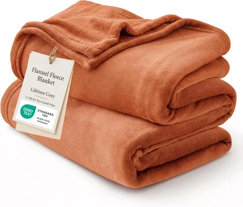 Vista 45 de Bedsure GentleSoft Bedding Manta de Vellón para Niñas y Niños - Mantas Pequeñas Suaves, Acogedoras y Bonitas para Viajes, 43x55 Pulgadas, Blanco