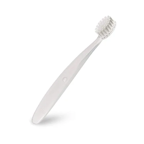 Vista 3 de RADIUS Cepillo de dientes para niños, ultra suave, sin BPA, aceptado por la ADA, diseñado para dientes delicados para niños de 6 meses en adelante