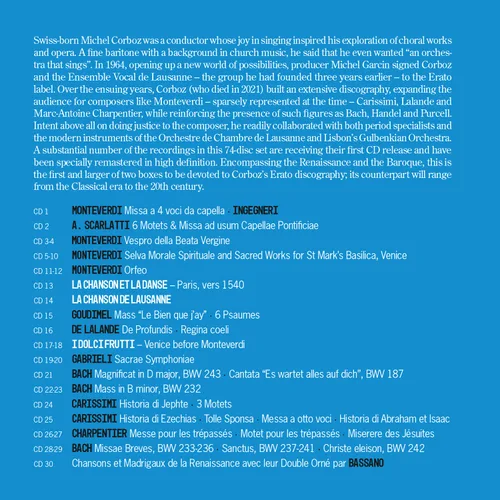 Vista 2 de Complete Erato Recordings Baroque & Renaissance Eras