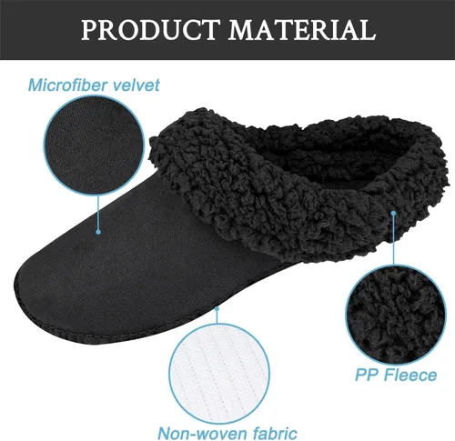 Vista 3 de Insertos de forro de piel para Croc de repuesto de forro polar mullido forro sherpa plantillas cálidas para invierno