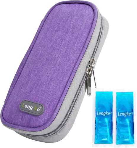 Vista 8 de LengKe Bolsa de hielo para enfriador de insulina, bolsa de hielo aprobada por la Tsa y pequeñas bolsas de hielo para enfriador de medicamentos