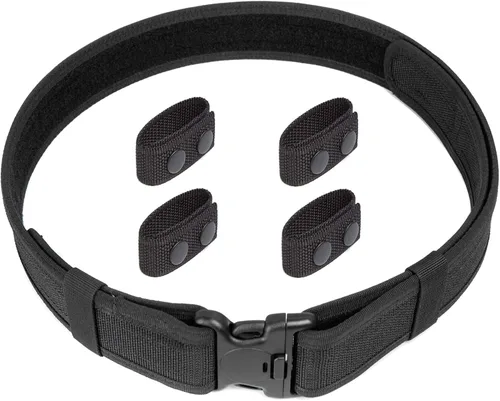 Vista 6 de LUITON Cinturón táctico para hombre – Rigger Molle estilo militar de combate de 2 pulgadas para policía y seguridad
