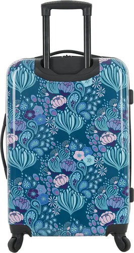 Vista 2 de Travelers Club Bella Caronia - Juego de equipaje de mano de 3 piezas o 20 pulgadas, Patrón del desierto., Bella Caronia - Juego de equipaje de mano