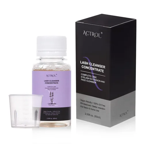 Vista 19 de ACTROL Aloe Lash Shampoo Recarga Concentrado 3.4 fl oz para Extensiones
