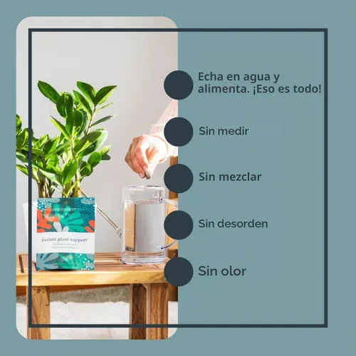 Vista 3 de Soporte instantáneo para plantas Probióticos de suelo y micorrizas para plantas de interior y jardines de interior Sin olor - Sin polvo - Sin