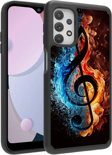 Vista 28 de Funda diseñada para Samsung Galaxy A32 (6.5"), carcasa duradera para teléfono Ciclismo Elaphant Dsigned para Galaxy A32 5G, funda protectora