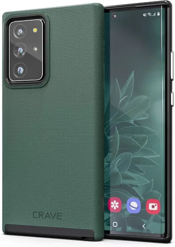 Vista 7 de Crave para Galaxy Note 20 Ultra Funda, Funda de Protección a Prueba de Golpes de Doble Capa para Galaxy Note 20 Ultra (17,5 cm) - Berry