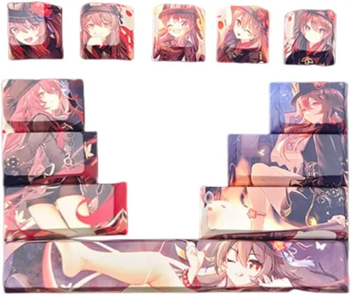 Vista 12 de Teclado Esc de repuesto Demon Slayer para teclado mecánico 4 Key Demon Slayer