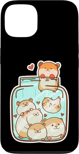 Vista 7 de Hamsters in a Jar Cute Animal Hammy Owner Pet Lover Gift Case for iPhone 17