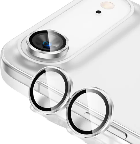 Vista 33 de Tensea Protector de Lente de Cámara para iPhone 13 mini/iPhone 13, Cubierta de Cámara de Vidrio Templado 9H Protector de Pantalla Anillo Individual