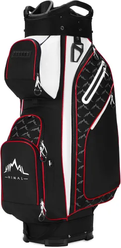 Vista 10 de UNIHIMAL Bolsa de carrito de golf de 14 vías con parte superior divisora de longitud completa y múltiples bolsillos, bolsa de golf para hombres