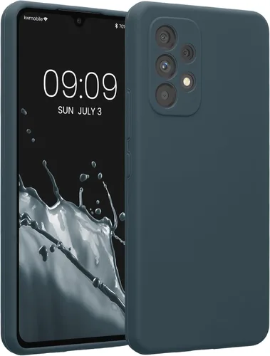 Vista 67 de kwmobile Funda compatible con Samsung Galaxy A13 4G - Funda delgada de silicona TPU - Acabado suave al tacto - Amarillo radiante