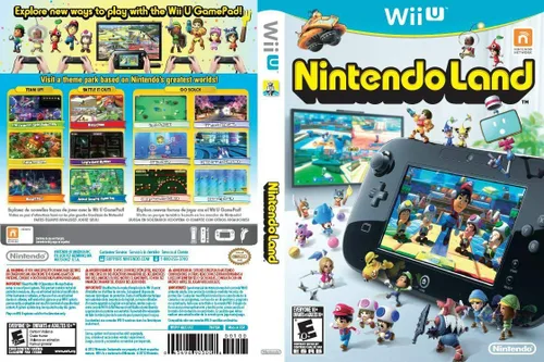 Vista 4 de 2017Newest Nintendo Wii U DeluxeJuego de 32GB con Nintendo land-black Refurbished Certificado