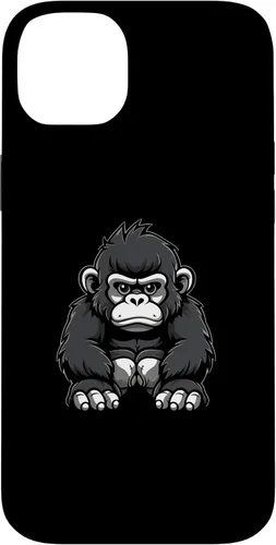 Vista 15 de Funda para iPhone 16 Cute Monkey for Kids for a Kid