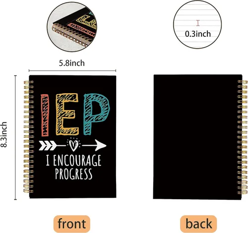 Vista 5 de VNWEK Regalos para profesores de educación especial, cuaderno para profesores, regalos para profesores del IEP, maestros imprescindibles del IEP