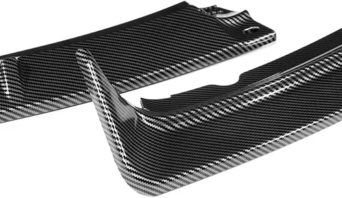 Vista 3 de Kit de 3 bordes para parachoques delantero compatible con Ford Focus ST MK3 2012-2014, alerón de protección divisor estilo GT, difusor de aire