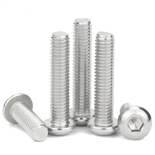 Vista 29 de Tornillo de Cabeza de Botón M3-0.5x12mm con Enchufe de Casquillo, Tornillos M3 de 12mm Métricas, Tornillos Allen Hexagonales, Acero Inoxidable