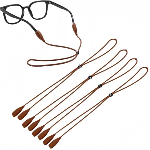Vista 14 de Correa ajustable para gafas, diseño elástico y elástico, adecuado para gafas de miopía, lentes de sol, gafas deportivas