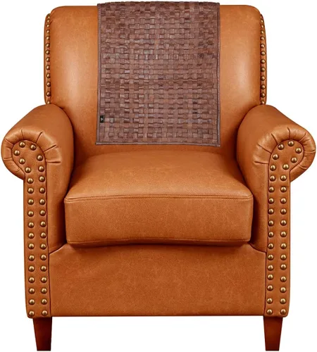 Vista 29 de D DOLLY LAMB Funda de cuero para reposacabezas de silla reclinable, sofá, sofá biplaza, protector de muebles, funda para asiento de teatro, funda