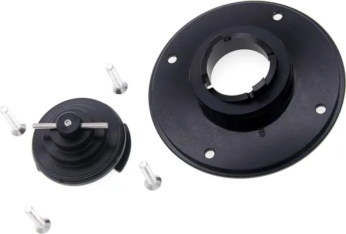 Vista 4 de Tapa de tanque de combustible sin llave para Suzuki HAYABUSA GSXR 1300 1999-2007, SV650/SV650S 1992-2002, GSXR600 1997-2003, GSXR750 1996-2003, Negro
