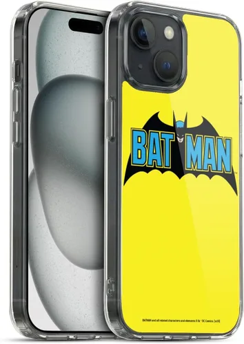 Vista 322 de Head Case Designs Funda de gel con licencia oficial de Batman DC Comics Bat Signal Logos [protección de grado militar] compatible con Apple iPhone 7