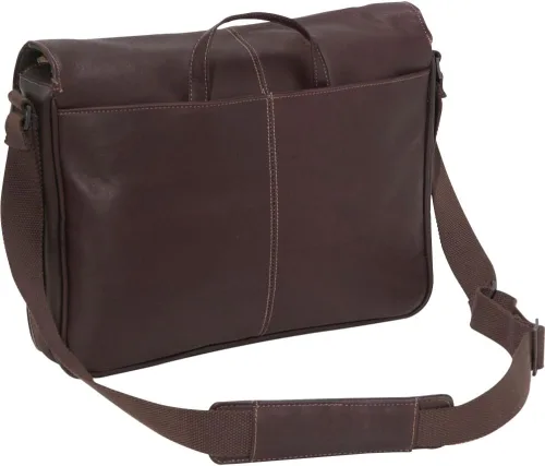 Vista 3 de Kenneth Cole REACTION Bolso de mano de cuero colombiano de compartimento único y diseño delgado