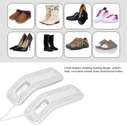 Vista 2 de Secador de zapatos, secador de botas para botas de trabajo, calentador eléctrico portátil de zapatos para zapatos deportivos, calcetines y guantes