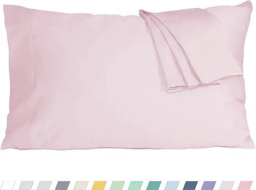 Vista 32 de Pillow Cases 100% Cotton Percale Standard Queen Set of 2 Blue Floral Floral Pillowcases Breathable Hypoallergenic Pre-Shrunk, 20 Inch x 30 Inch