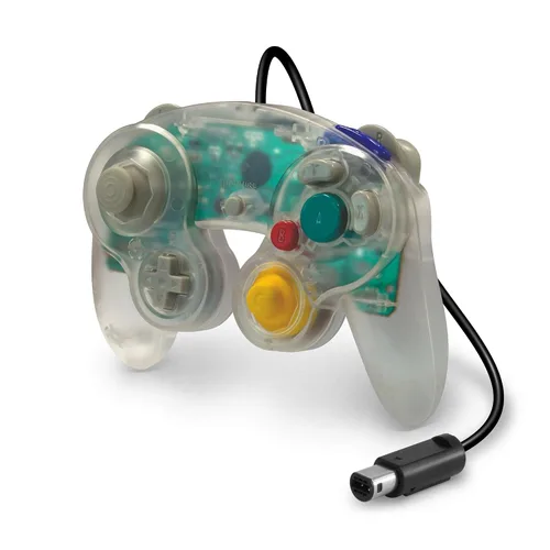 Vista 2 de CirKa - Controlador con cable para GameCube y Wii (transparente)
