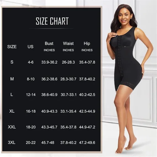 Vista 7 de Fajas Reductoras y Moldeadoras - Trajes de cuerpo completo para Fajas Colombianas Postparto Faja Faja Faja Colombianas Entrenador de cintura BBL