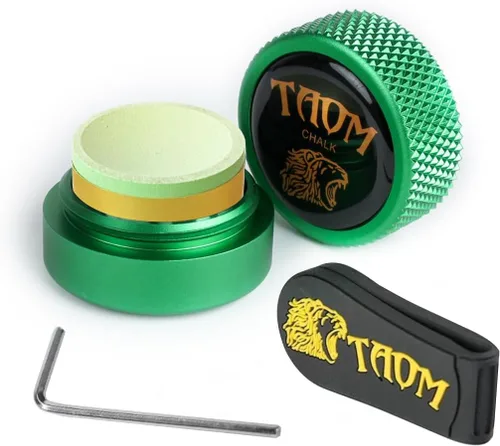 Vista 32 de TAOM - Soporte para tiza de billar, herramienta práctica redonda, accesorios de billar, mini estuche magnético para punta de tiza, contenedor