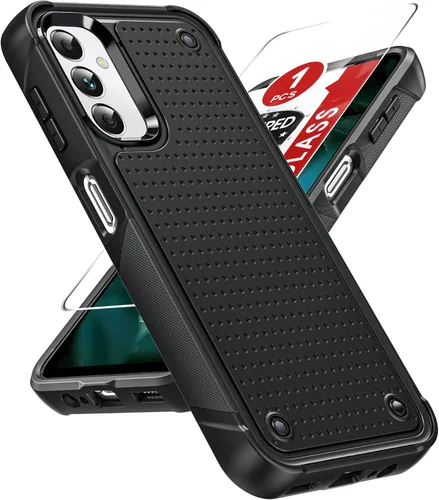 Vista 42 de LeYi Funda para Galaxy S21 FE-5G: Funda Samsung S21 FE con protector de pantalla, doble capa protectora de policarbonato duro y TPU suave Android
