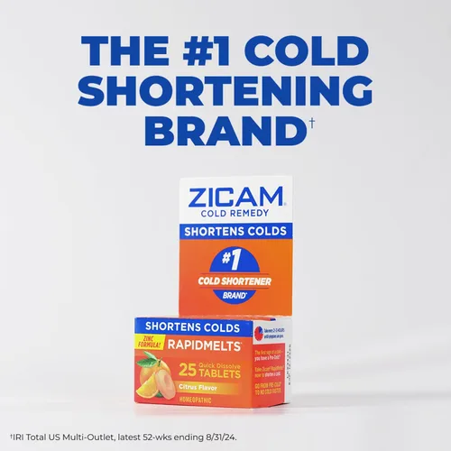 Vista 6 de Zicam Remedio para el frío Spray nasal sin goteo con mentol refrescante y eucalipto, homeopático, sin zinc, medicina pre-fría, acorta la duración