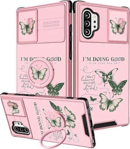 Vista 81 de Funermei para Samsung Galaxy Z Flip 4 Funda - Funda de Teléfono Bonita para Mujeres y Niñas con Mariposas Bonita Estética Femenina Diseño