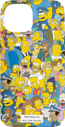 Vista 6 de The Simpsons Springfield Characters Print - Carcasa para iPhone 17