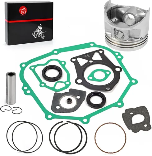 Vista 4 de Kit de reconstrucción de sello de junta de pistón y anillo de 285 cc, orificio de gran tamaño de 0.01 in, compatible con carrito de golf YAMAHA G2