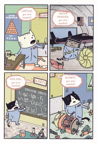 Vista 3 de CatStronauts Series Set of 5 Books