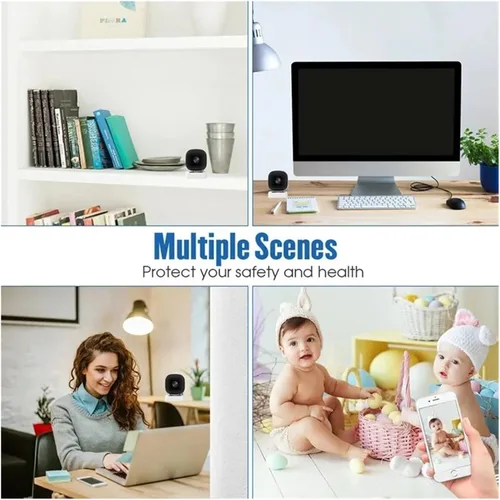 Vista 6 de Mini cámara de seguridad inalámbrica HD WiFi para el hogar