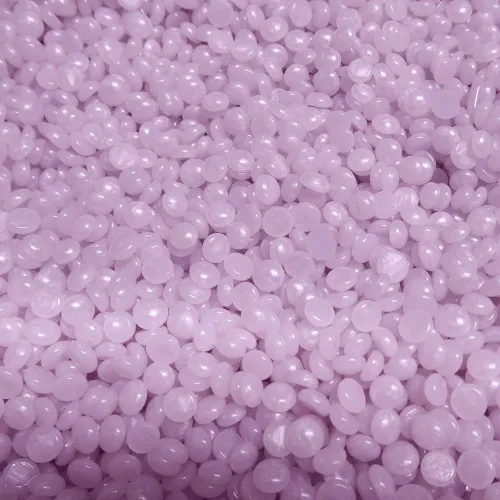 Vista 3 de Waxness Spa Choice - Perlas de cera dura cremosa sin colofonia de jazmín morado, 2.2 libras / 2.2 lbs