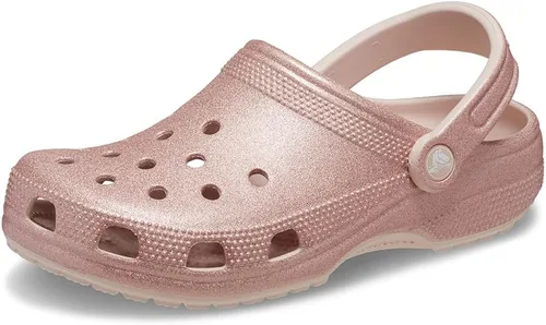 Vista 13 de Crocs Zuecos clásicos unisex con purpurina para adultos