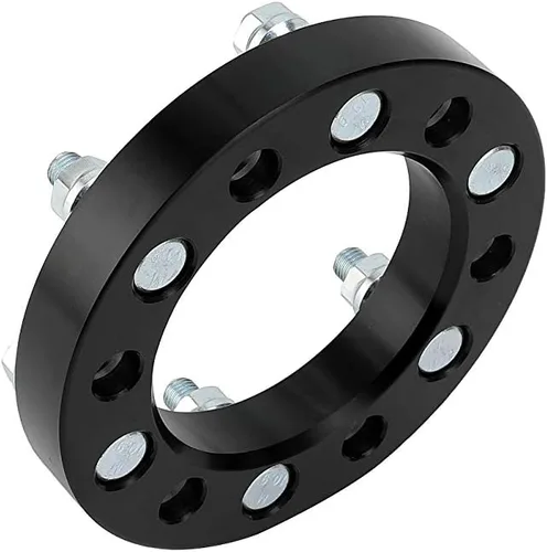 Vista 7 de Juego de espaciadores de rueda de 4-6 tuercas de 1 pulgada de grosor con adaptador de cubo centrado de 25 mm de tuerca, 6x5.5 - Compatible