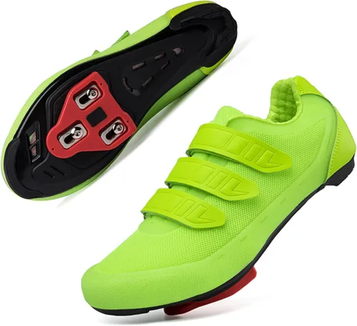 Vista 7 de Mens Womens Indoor Cycling Shoes Compatible with Peloton Bike Shoes Cycling Shoes with Delta Cleats Clip Outdoor Pedal SPD Road Bike Shoes