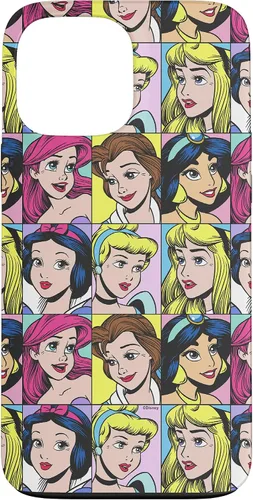 Vista 23 de Funda para iPhone 16 Disney Princesses Pop Art Princess Retratos