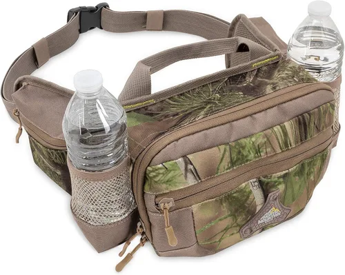 Vista 2 de North Mountain Gear Geen - Riñonera de camuflaje Riñonera ligera resistente al agua para pavos y cazadores de arcos para organizar llamadas