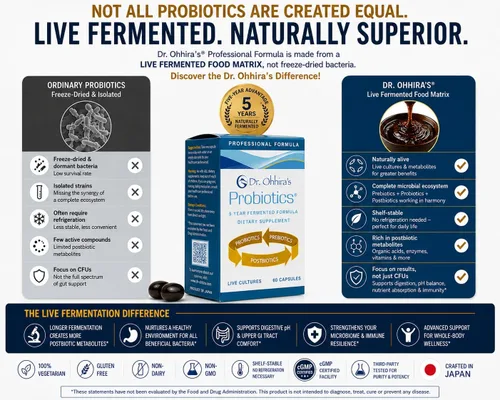 Vista 6 de Essential Formulas Dr. Ohhira's Probiotics Professional Formula - 60 cápsulas con 3 muestras de tamaño de viaje (bono de 6 cápsulas)