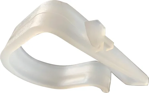 Vista 2 de Clips de iglesia para decoración de boda, juego de 6, ganchos de plástico resistentes, sillas de acento, barandilla, decoración de pasillo de boda